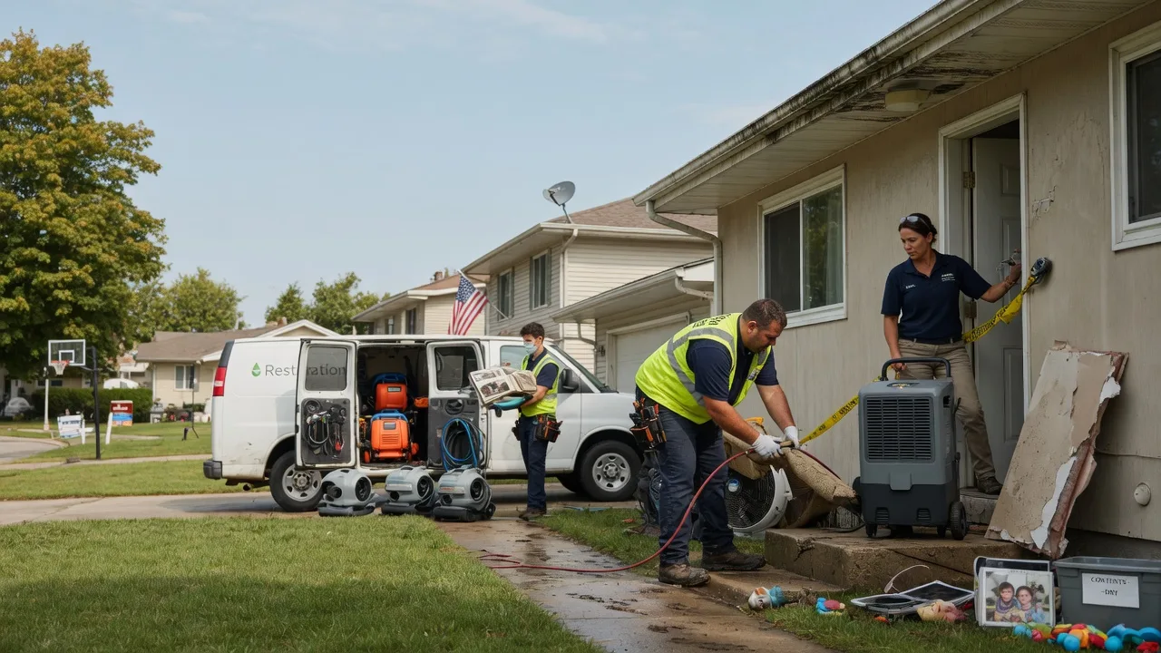 Water Damage Restoration in Le Sueur, MN near me